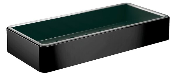 Emco Loft - Nástěnný držák na houbu 22 cm, černá 054513302