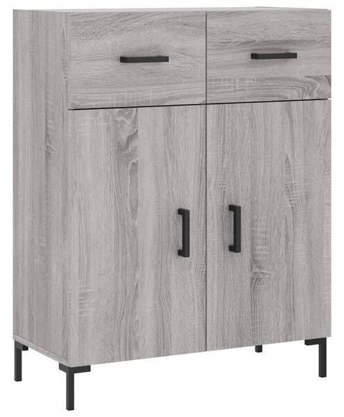 Skříň highboard šedá sonoma 69,5 x 34 x 180 cm kompozitní dřevo 3199879