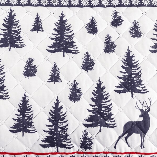 Přehoz na postel TWINKLE CHRISTMAS, barevný Rozměr: 170 x 210 cm