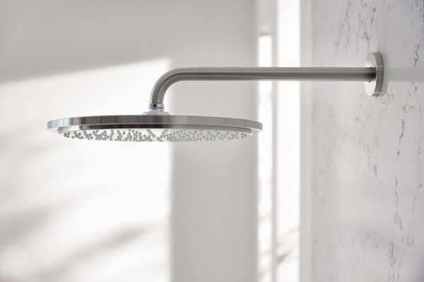 GROHE Rainshower Cosmopolitan 310 - Hlavová sprcha set 380 mm, 1 proud, SuperSteel 26066DC0