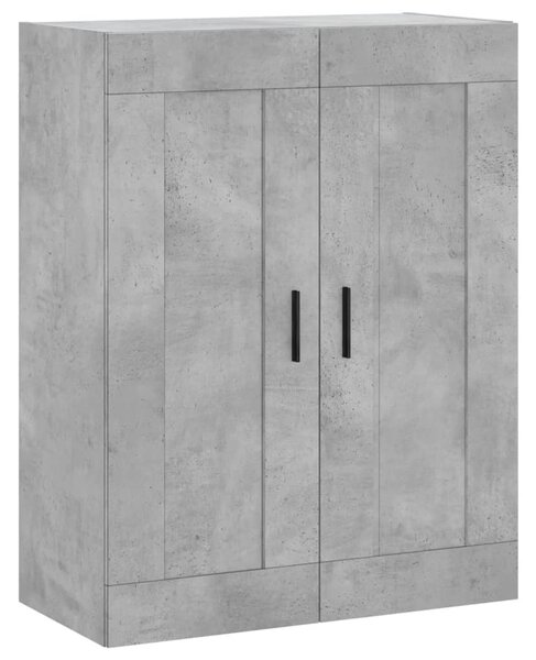 Skříň highboard betonově šedá 69,5x34x180 cm kompozitní dřevo 3199893