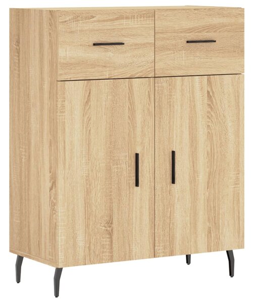 Skříň highboard dub sonoma 69,5 x 34 x 180 cm kompozitní dřevo 3199892