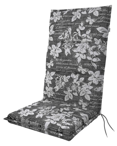 Doppler SPOT 3950 vysoký - polstr na židli a křeslo 118 x 48 x 5 cm šedá