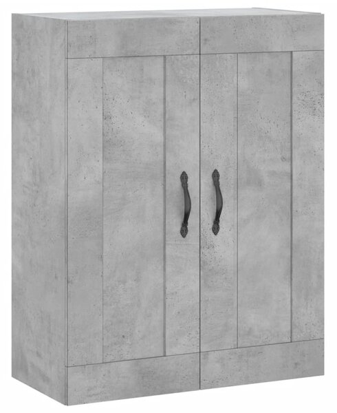 Skříň highboard betonově šedá 69,5x34x180 cm kompozitní dřevo 3199909