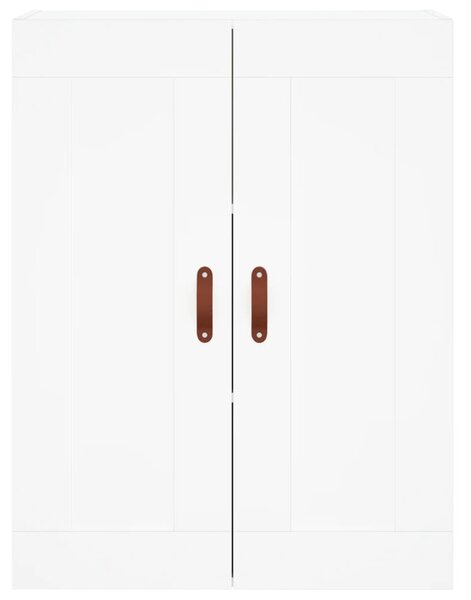 Skříň highboard bílá 69,5 x 34 x 180 cm kompozitní dřevo 3199913