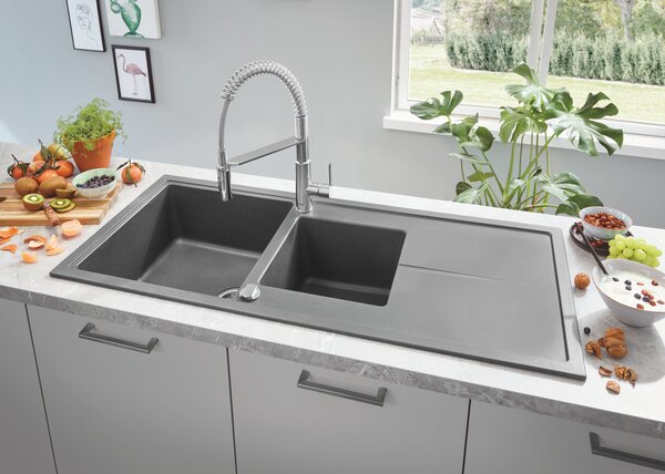 GROHE Get - Páková dřezová baterie, DN 15, Chrom 30361000