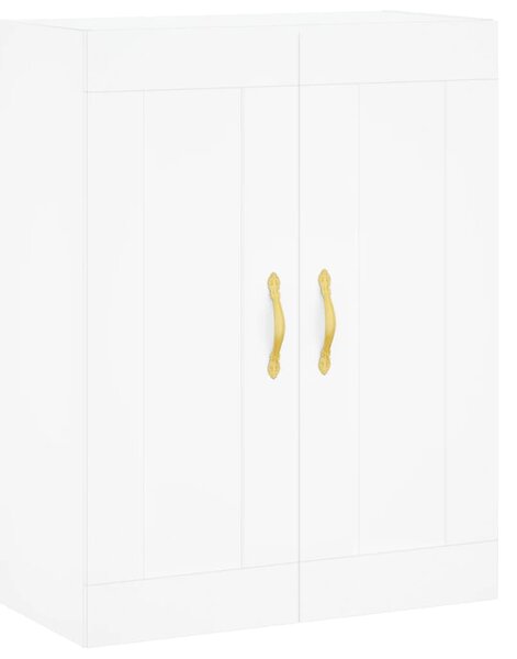 Skříň highboard bílá 69,5 x 34 x 180 cm kompozitní dřevo 3199985