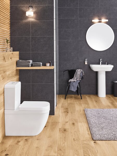 GROHE Euro Ceramic - Stojící mísa pro kombi WC, alpská bílá 39338000