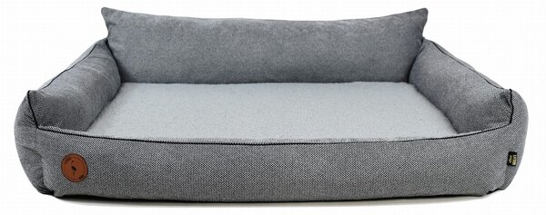 Lauren Design Pelech Rocky Orthopedic, šedý Bouclé Velikost: M (83 x 73cm)