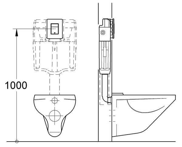 GROHE Skate Cosmopolitan - Splachovací tlačítko, kartáčovaný Hard Graphite 38732AL0