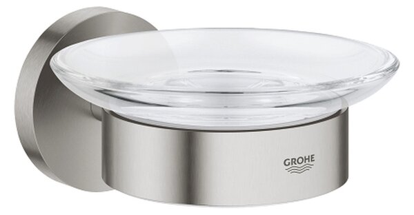GROHE Essentials - Miska na mýdlo s držákem, SuperSteel 40444DC1