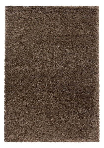 Tmavě hnědý koberec 60x110 cm Fluffy – Ayyildiz Carpets