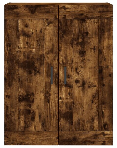 Skříň highboard kouřový dub 69,5 x 34 x 180 cm kompozitní dřevo 3200006