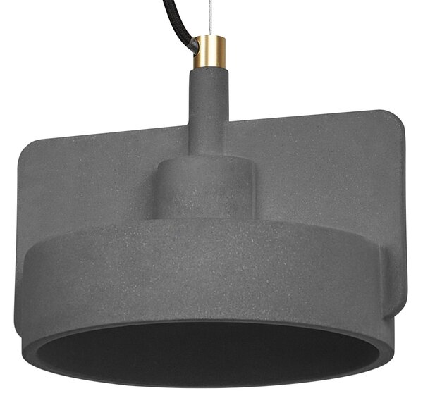 Závěsné svítidlo Decor Mold 225MM 1XE27, Tmavě šedé