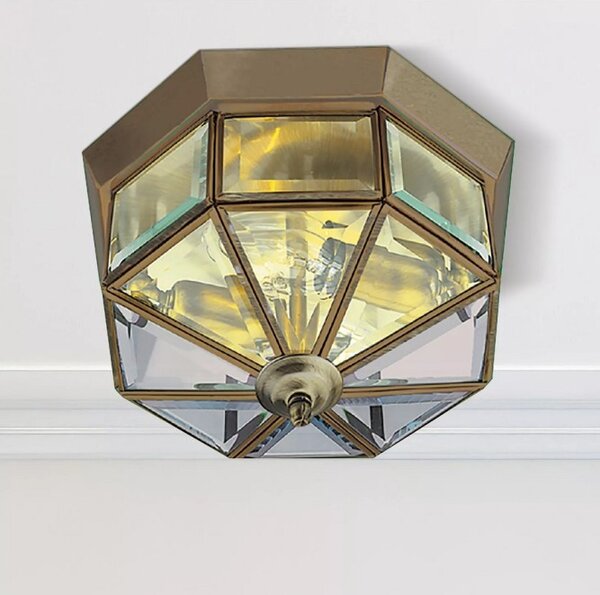 Searchlight 8235AB Stropní stylové svítidlo PISA patina
