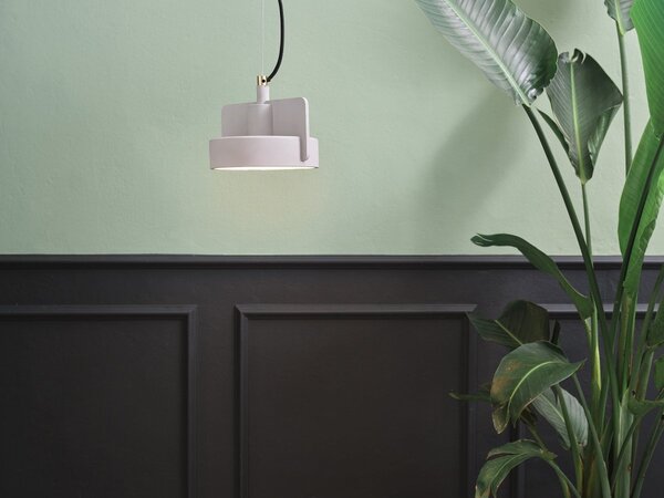 Závěsné svítidlo Decor Mold 225MM 1XE27, Tmavě šedé