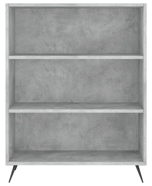 Skříň highboard betonově šedá 69,5x34x180 cm kompozitní dřevo 3200045