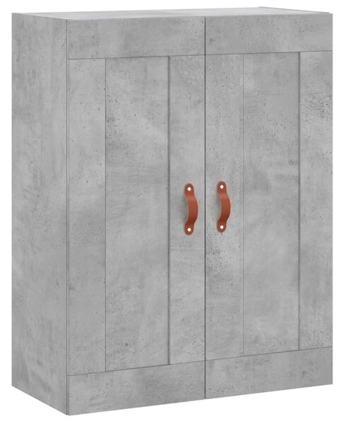 Skříň highboard betonově šedá 69,5x34x180 cm kompozitní dřevo 3200045