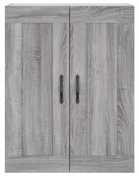 Skříň highboard šedá sonoma 69,5 x 34 x 180 cm kompozitní dřevo 3200039
