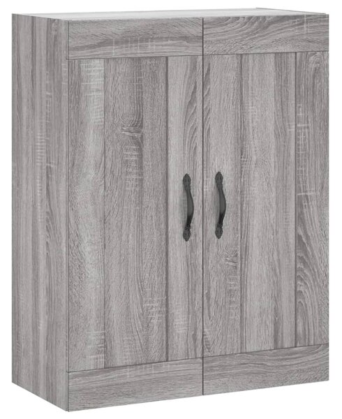 Skříň highboard šedá sonoma 69,5 x 34 x 180 cm kompozitní dřevo 3200039