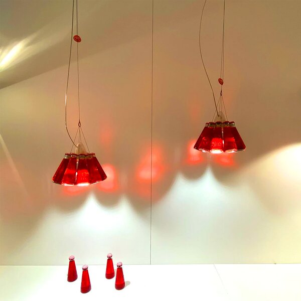 Ingo Maurer designová závěsná svítidla Campari Light