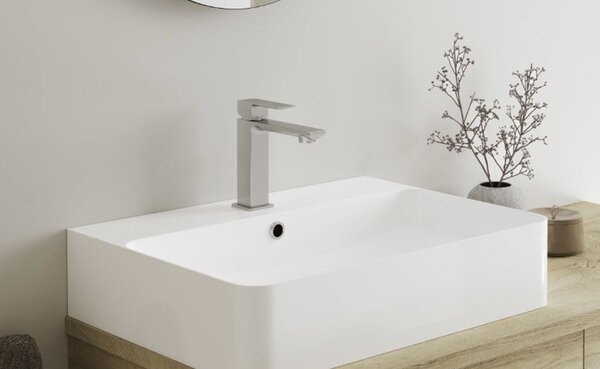 Kronenbach Quara 3.0 umyvadlová baterie stojící ocel KB100350C15