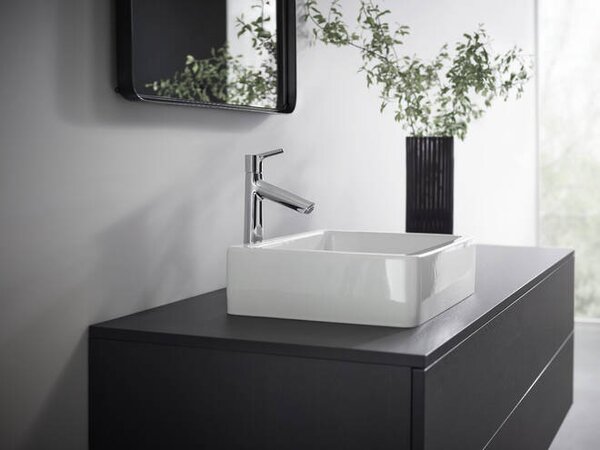 Hansgrohe Talis S Páková umyvadlová baterie 190 bez odtokové soupravy, chrom 72032000