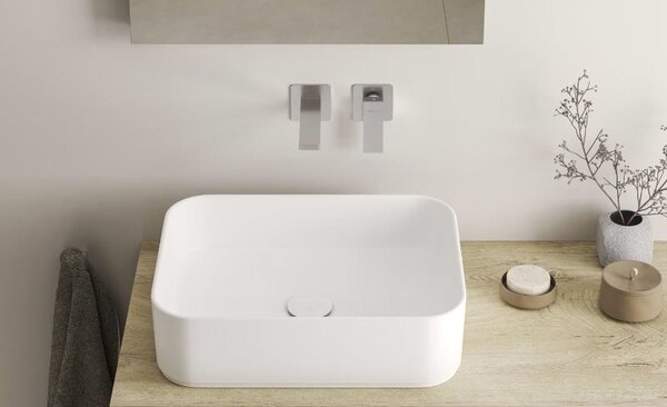 Kronenbach Quara 3.0 umyvadlová baterie pod omítku ocel KB100355C15