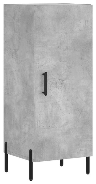 Skříň highboard betonově šedá 34,5x34x180 cm kompozitní dřevo 3200141