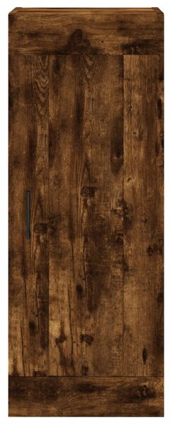 Skříň highboard kouřový dub 34,5 x 34 x 180 cm kompozitní dřevo 3200150