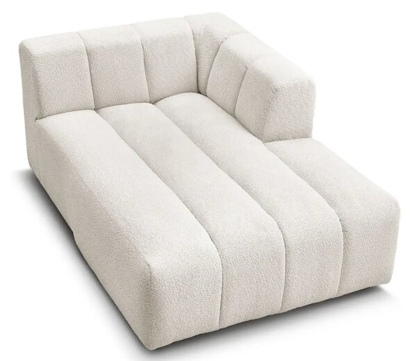 Bobochic Paris Bílá bouclé lenoška Annecy 170 cm, pravá