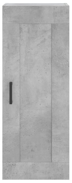Skříň highboard betonově šedá 34,5x34x180 cm kompozitní dřevo 3200197