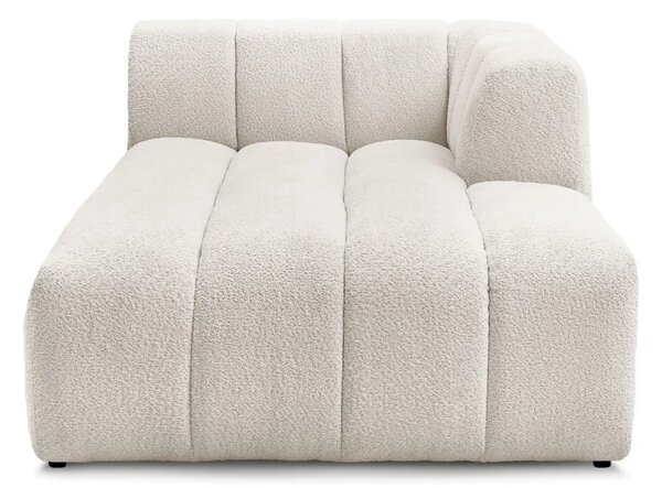 Bobochic Paris Bílá bouclé lenoška Annecy 170 cm, pravá