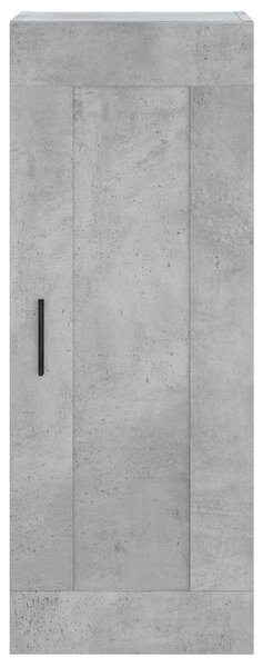 Skříň highboard betonově šedá 34,5x34x180 cm kompozitní dřevo 3200213