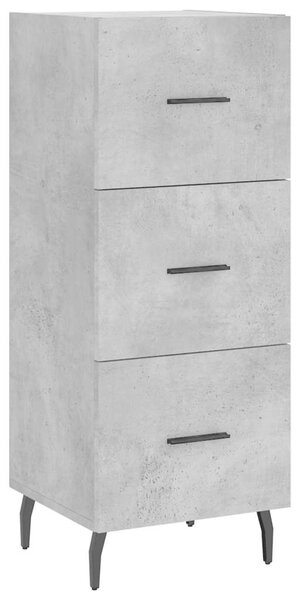 Skříň highboard betonově šedá 34,5x34x180 cm kompozitní dřevo 3200213