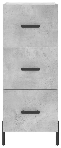 Skříň highboard betonově šedá 34,5x34x180 cm kompozitní dřevo 3200205