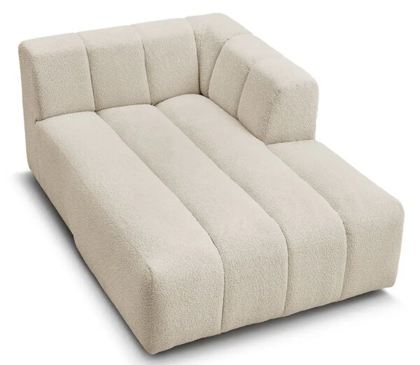 Bobochic Paris Béžová bouclé lenoška Annecy 170 cm, pravá