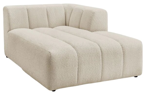 Bobochic Paris Béžová bouclé lenoška Annecy 170 cm, pravá