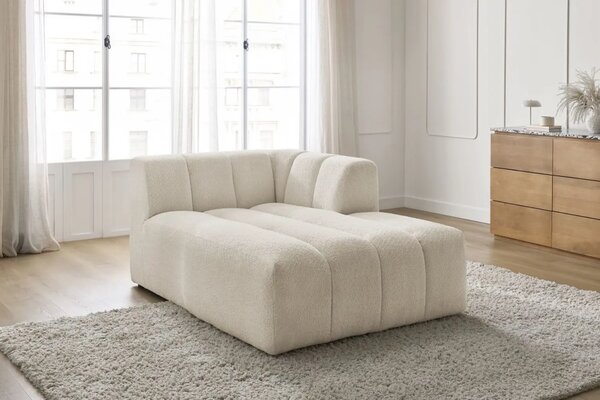 Bobochic Paris Béžová bouclé lenoška Annecy 170 cm, pravá