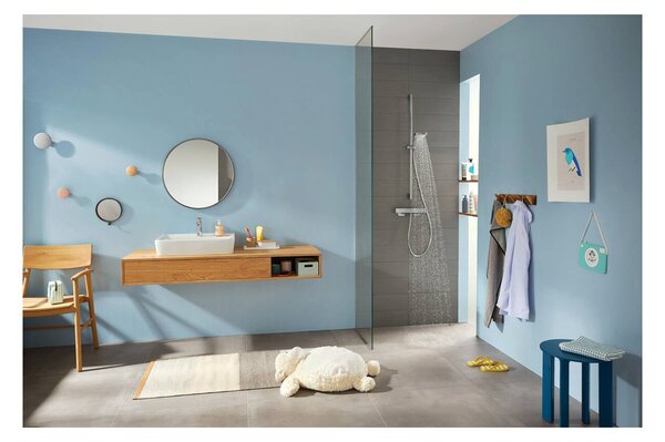 Hansgrohe Ecostat E Sprchový termostat na stěnu, chrom 15773000