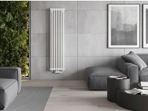 Mexen Denver dekorativní radiátor 1600 x 378 mm, 1487 W, bílý - W215-1600-378-00-20