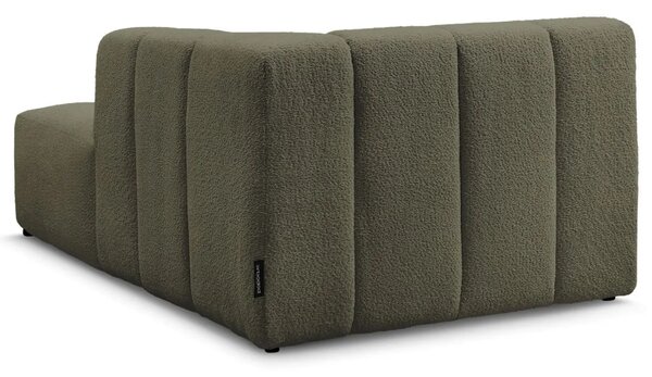 Bobochic Paris Zelená bouclé lenoška Annecy 170 cm, pravá