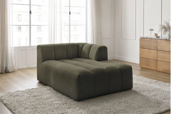 Bobochic Paris Zelená bouclé lenoška Annecy 170 cm, pravá
