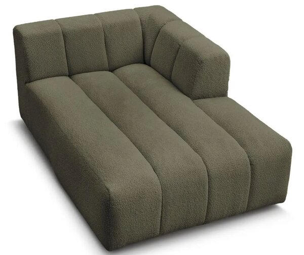 Bobochic Paris Zelená bouclé lenoška Annecy 170 cm, pravá