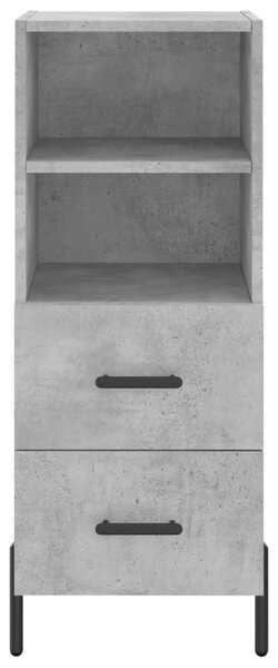 Skříň highboard betonově šedá 34,5x34x180 cm kompozitní dřevo 3200269