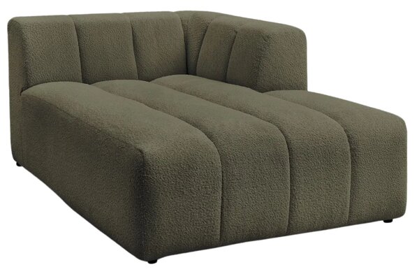 Bobochic Paris Zelená bouclé lenoška Annecy 170 cm, pravá