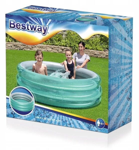 Nafukovací bazén kulatý Bestway 1 x 1 cm