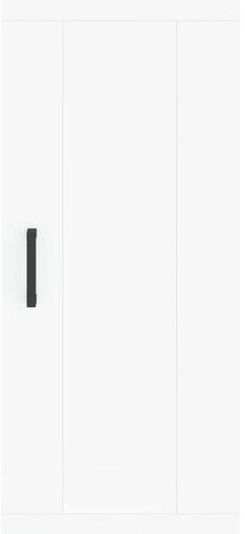 Skříň highboard bílá 34,5 x 34 x 180 cm kompozitní dřevo 3200321