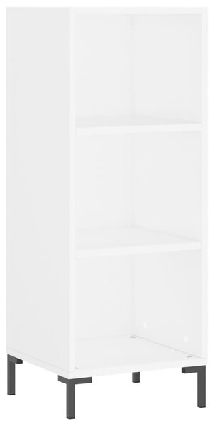 Skříň highboard bílá 34,5 x 34 x 180 cm kompozitní dřevo 3200321