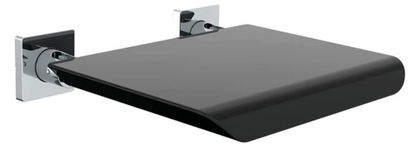 Emco System 2 - Sklopné sedadlo do koupelny, černá 355121202